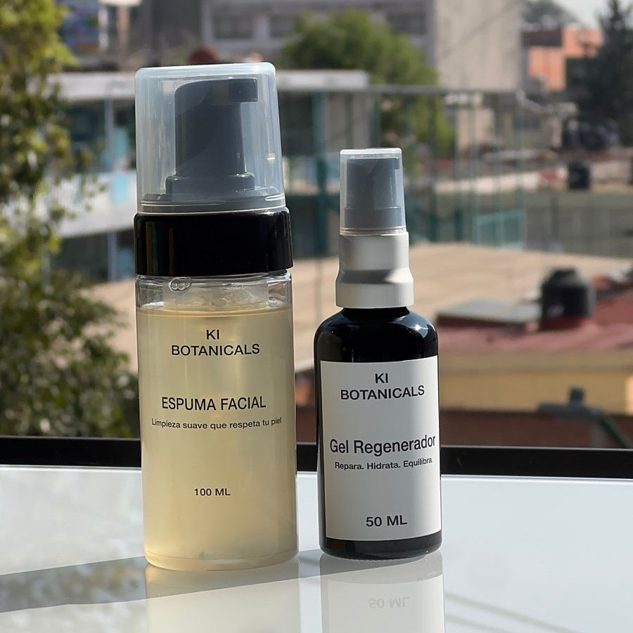 Ki Botanicals - Espuma Facial y Gel Regenerador Producto