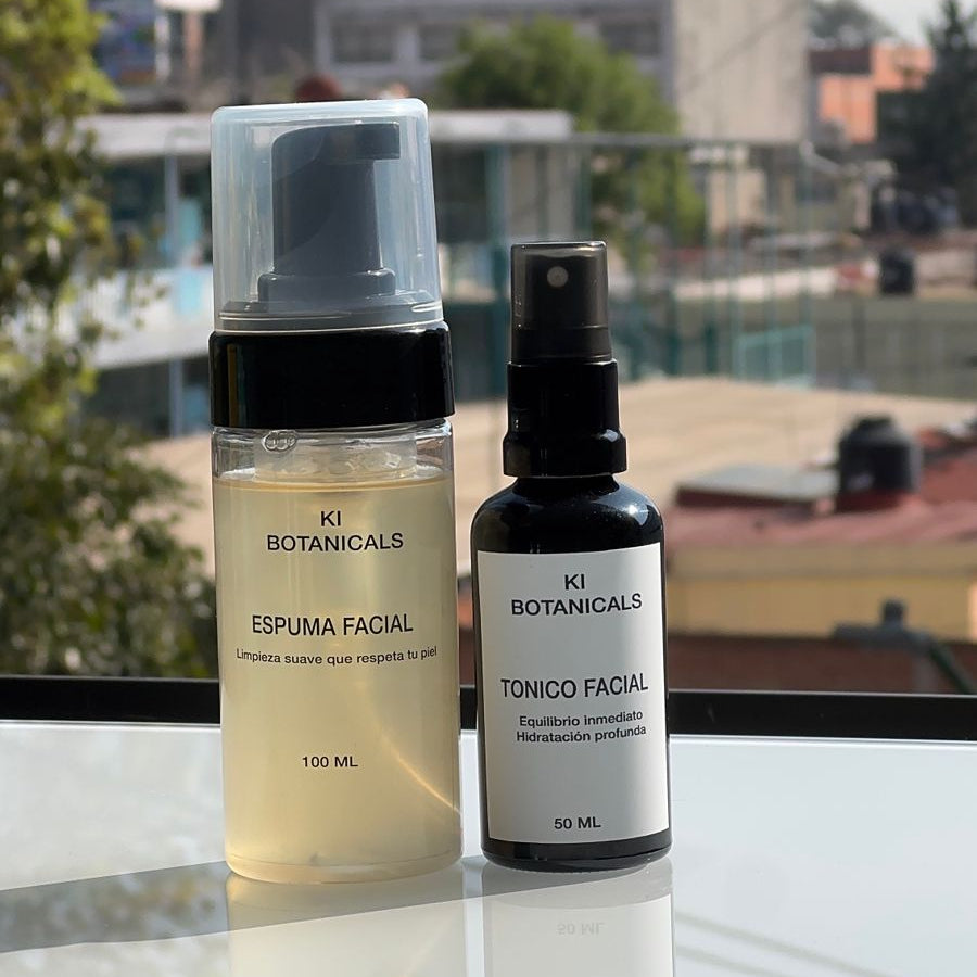 Ki Botanicals - Espuma Facial y Tónico Facial Producto